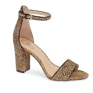 Vince Camuto Corlina Animal Print Calf Hair Heels